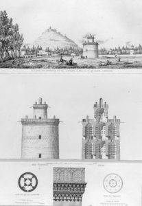 05 Dettagli di una torre dei piccioni, da Pascal Coste, 1867.